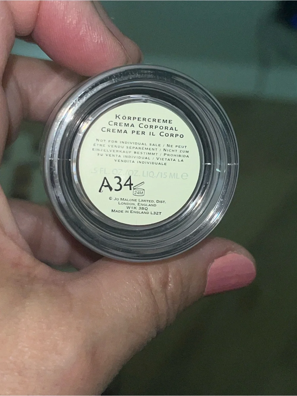 New Jo Malone BlackBerry & Bay Body Creme
